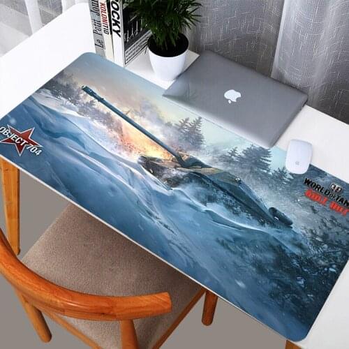 World Of Tanks Gaming Mouse Pad Keyboard Desk Mat Large Durable Washable Rubber Mousepad Mouse Pad Home Carpet Mouse Mat