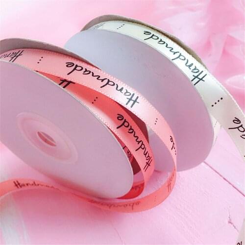 Exquisite Handmade Printed Polyester Ribbon Streamers Birthday Wedding Party Decoration DIY Material Gift Packaging Accessories