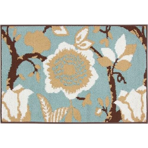 European Polyester Mat Kitchen Bathroom Non-slip Wear-resistant Into The Door Mat Into The Foyer Entrance Door Door Off Foot