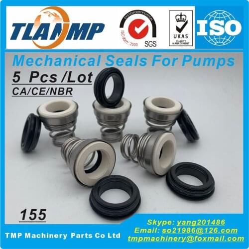 155-17 TLANMP Mechanical Seal (Material:Carbon/Ceramic/NBR) for Circulating water pumps | AES T04/Burgmann BT-FN/ROTEN Type 3