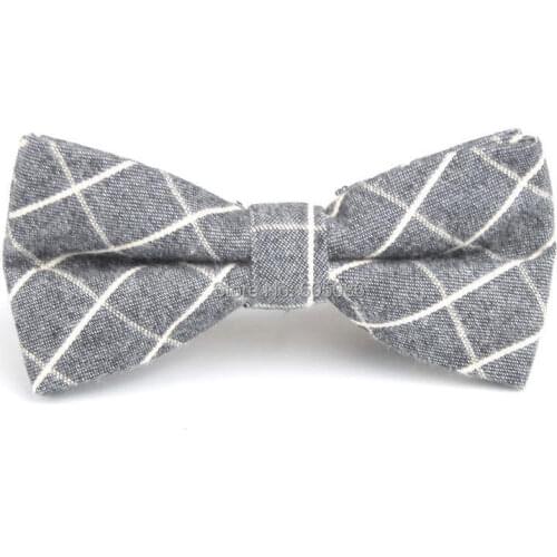 HOOYI 2019 new ties for men bow tie stripe plaid butterfly gift wedding necktie