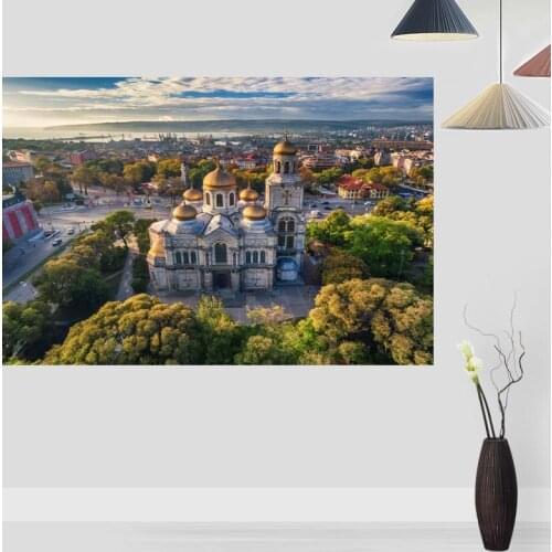 New Arrival Bulgaria Posters On The Wall Modern Anime/Movie/Abstract Rectangle Poster Silk Fabric Cloth Wall Art Unframed