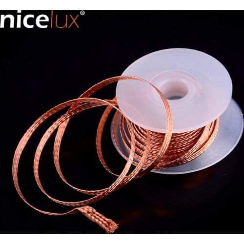 1.5meter Corrosion Resistance Desoldering Braid Solder Remover Wick Wire Repair Tool 2.0/2.5/3/3.5mm for BGA Suction Wire
