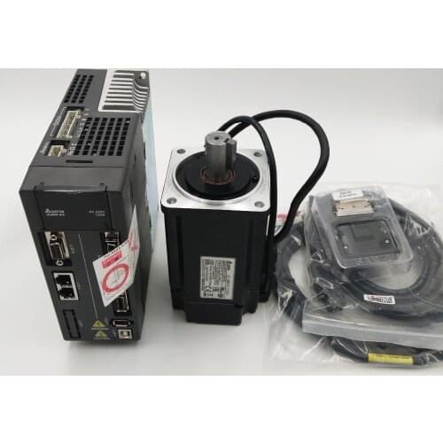 0.75KW AC Servo System 750W Servo Motor + Driver ECMA-C10807RS+ASD-A2-0721-M Servo kit 220V 2.39NM 5.1A 80mm with 3M Cable
