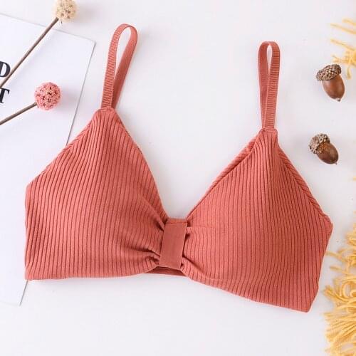 Push Up Sports Bra Solid Sports Bras Women Cotton Underwear Fitness Running Yoga Sport Tops Jogging Gym Women Sports Bra Girl