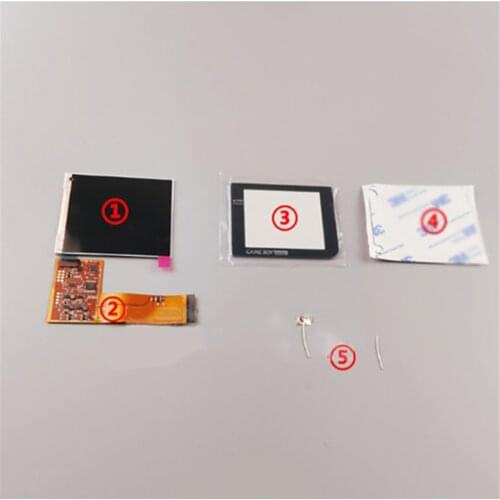 Internal LCD Screen IPS Backlight for GBP Pocket Game Console Replacement Part