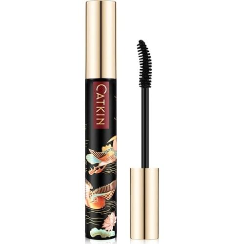 Catkin Thousand Feather Mascara Waterproof Extremely Fine Small Brush Head Natural Long Thick