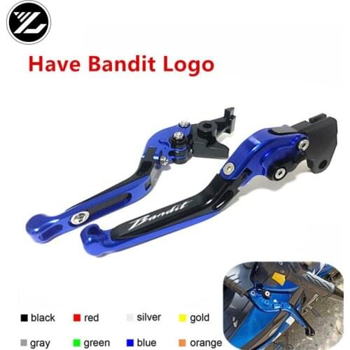 Have Bandit Logo for SUZUKI Bandit 650S 2015 Motorcycle Folding Extendable Brake Clutch Levers Motorbike Brakes