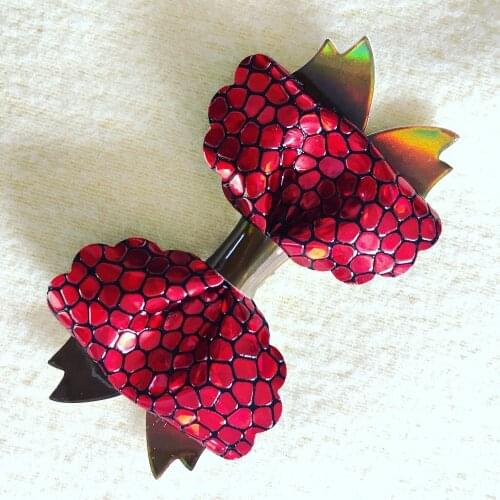 Pinch scalope bow cutting die SMR-bow0044