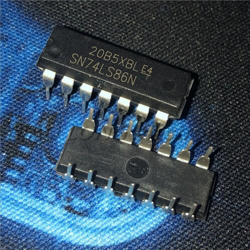 10PCS/LOT HD74LS86P DIP14 HD74LS86 DIP SN74LS86N DIP-14 74LS86 SN74LS86AN new and original IC In Stock