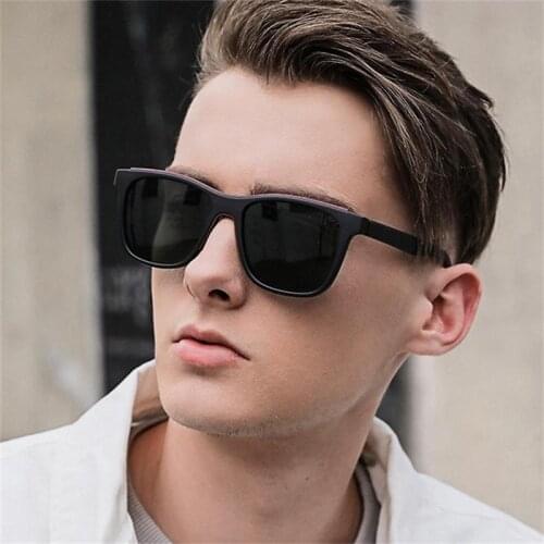 2020 Luxury Designer Polarized Fishing Goggles Vintage Square Sunglasses Mens TR90 Comfort Anti Glare Driving Glasses UV400