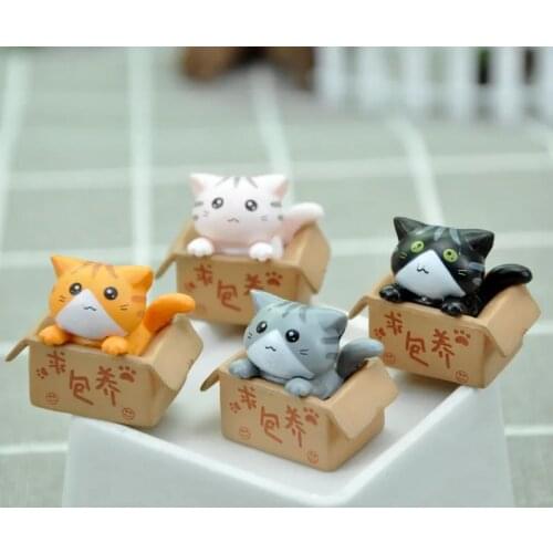 Cute Kawaii Cat Doll Creative Blind Box Packaging Car Home Ddecoration Ornament Toy Birthday Party Christmas Gift