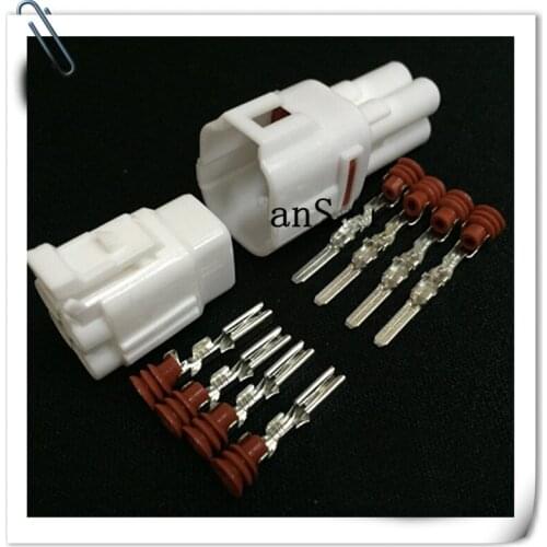 4P waterproof connector 4-pin car connector 4-hole plug