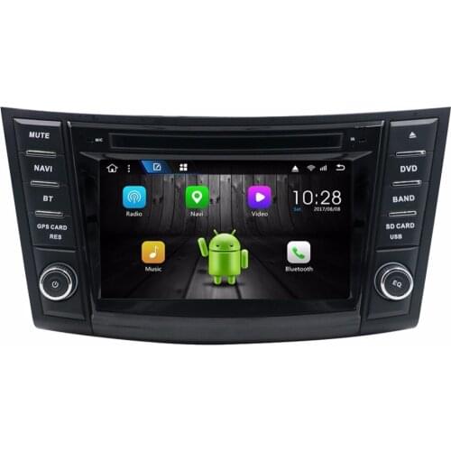 KLYDE 7" 2 Din Android 8.1 8 Core 1024*600 Car Radio For SUZUKI SWIFT 2011- With DVD Car Multimedia Player Audio Stereo