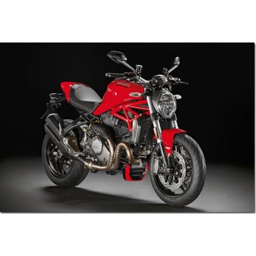 Decorative Canvas Paintings Ducati Monster 1200 Motorcycle Posters and Prints Wall Art For Room Decor