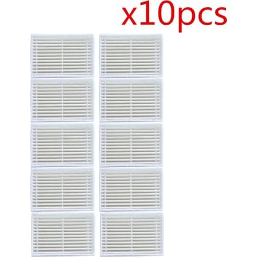10 pieces/lot Robotic Vacuum Cleaner HEPA Filter for midea mvcr03 VCR15 VCR16 Robot Vacuum Cleaner Parts Accessories