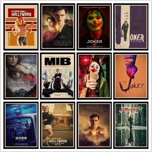 Perfect JL Maleficent Mistress of Evil Charlies Angels Top Gun Maverick Classic Movie Poster gather HBA4