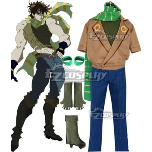 Joseph Joestar Outfit Christmas Uniform Adult Party Suit Christmas Full Set Carnival Party Gift Unisex Cosplay Costume E001