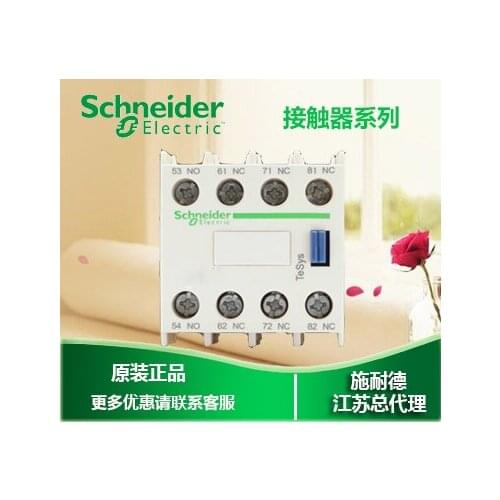 AC contactor / positive auxiliary contact / contact module ladn22c two open and two close