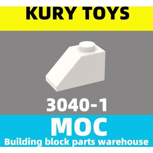 Kury Toys DIY MOC For 3040 Building block parts For Slope 45 2 x 1 For Slope