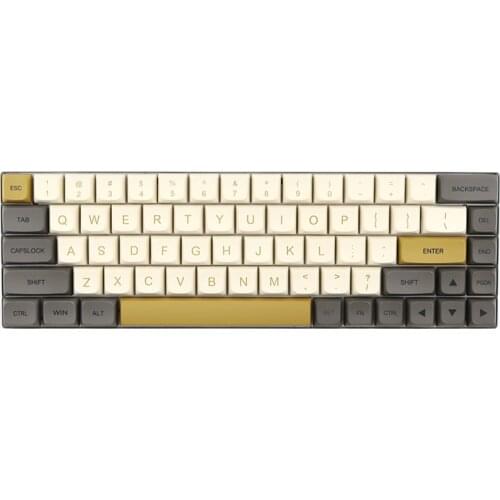 Shimmering Keycaps XDA Profile Mechanical Keyboard Keycap Customized 125 Keys Compatible with Cherry MX Switches