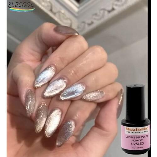 ELECOOL Nail Gel Polish Set Manicure For Nails Semi Permanent Vernis Top Coat LED Gel Varnish Soak Off Nail Art Gel Nail Polish