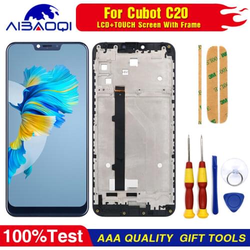 New original Touch Screen LCD Display LCD Screen For Cubot J9/P40 Replacement Parts + Disassemble Tool+3M Adhesive