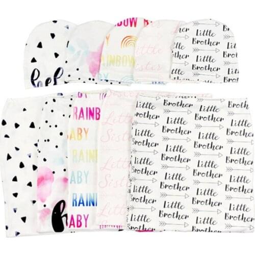 Drop shipping Baby Sleeping Bag Newborn Baby Blanket Swaddle Print Sleeping Bag Kids Sleep Sack Stroller Wrap Baby Swaddle Bag