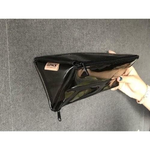 Tripack Neon Black Large Makeup Bag/Pencil Box