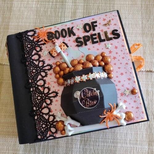 ZFPARTY Cute Cauldrons Metal Cutting Dies Stencils for DIY Scrapbooking Decorative Embossing DIY Paper Cards