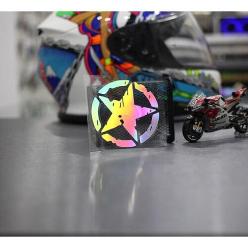 Star Auto Exterior Accessories Car Stickers Automobile Guitar Keyboard Laptop Decals Color Laser