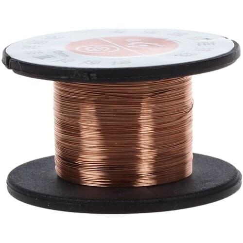 1Pcs 15m 0.1MM Copper Soldering Solder Enamelled Reel Wire Roll Connecting