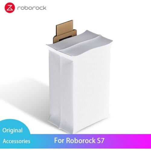 Original Accessories For Roborock S7 Robot Vacuum Accessories Dust bag 3 pcs