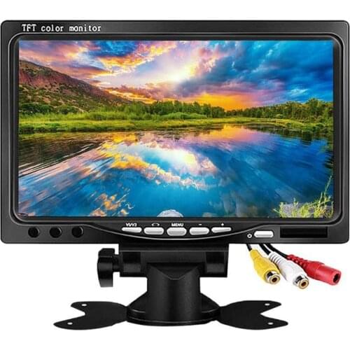 7 inch 800x480 TFT LCD monitor Suitable for portable cameras, car DVD remote controls and AV input surveillance cameras