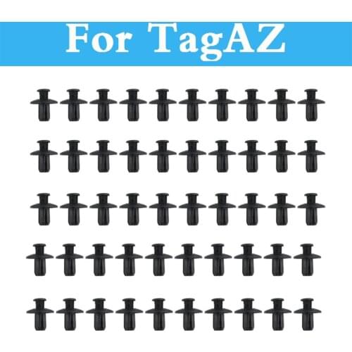 8mm Car Plastic Rivet Fasteners Bumper Mudguard Expansion Clips For TagAZ C10 C190 C-30 Road Tager Partner Vega Aquila