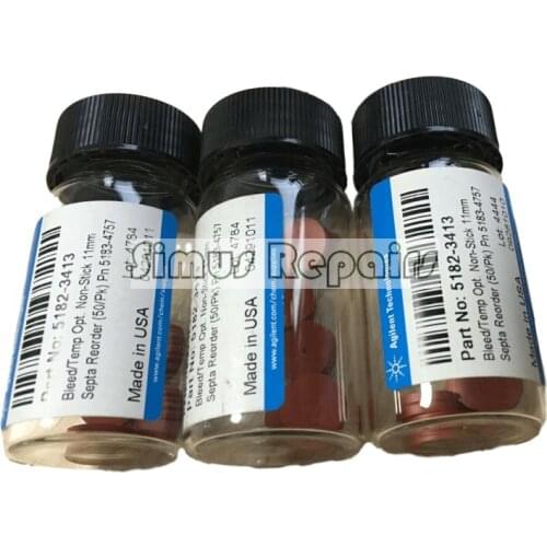5182-3413 Agilent Gas Chromatography Accessory 11mm Red Injection Pad Agilent High Temperature Septum 5PCS