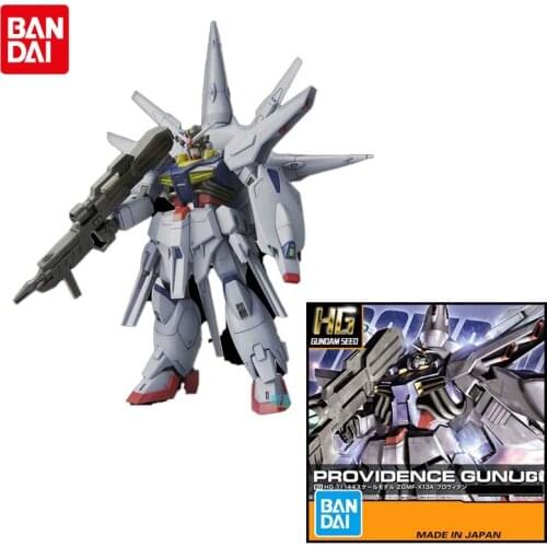 Bandai Gundam Anime Figure HG 1/144 ZGMF-X13A PROVIDENCE GUNDAM SEED R13 Assembly Model Anime Action Figures Toys for Children