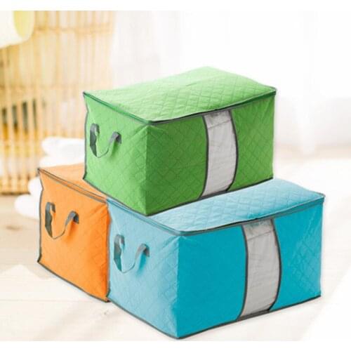 Home Dustproof Clothes Quilt Blanket Storage Bag Inside The Closet Finishing Storage Bag
