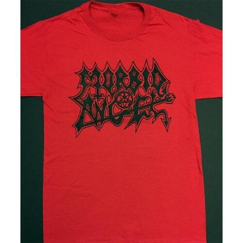 Morbid Angel Logo T Shirt Death Metal Dismember Napalm Mayhem Terrorizer S - Xl Confortable Tee Shirt