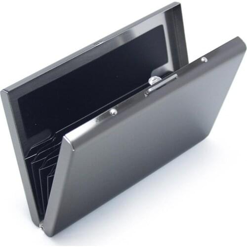 ID Card Holder Smooth Surface Protective Lightweight RFID Blocking Credit Card Holder for Business Card Wallet Credit Card