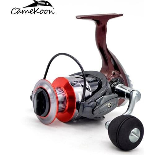 CAMEKOON HB Series Spinning Fishing Reel 5.1:1/5.5:1/4.7:1 Gear Ratio Light Weight Carp Bass Reel