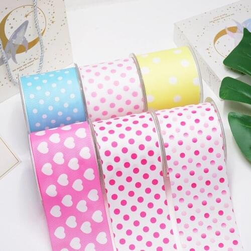 Cartoon characters printed grosgrain ribbon 51628