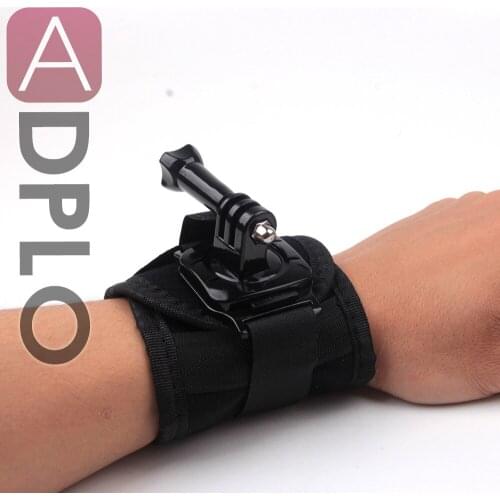 360 Degree Rotation Wrist Hand Strap Band Mount Suit For GoPro HD Hero 1/2/3/3+/4 Sport