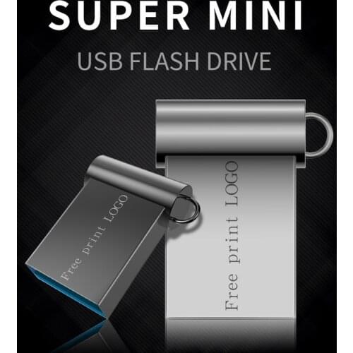 Flash Memory Stick 2.0 Metal High Speed Pendrive 8GB 16GB 32GB 64GB Pen Drive 32GB Super Mini Usb Fashion Metal USB Flash Drive