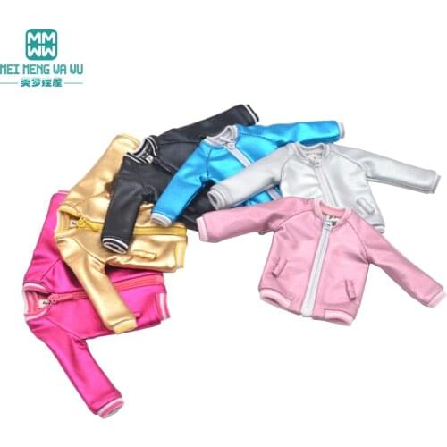 2021 NEW 28-30cm Blyth Doll clothes Toys Azone doll accessories Fashion jackets, jeans, shoes Girls gift