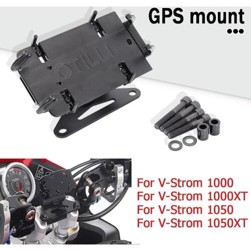 New Mobile Phone Navigation Bracket Motorcycle USB Charging For Suzuki V-Strom 1000 Vstrom 1000XT V-Strom 1050 Vstrom 1050XT