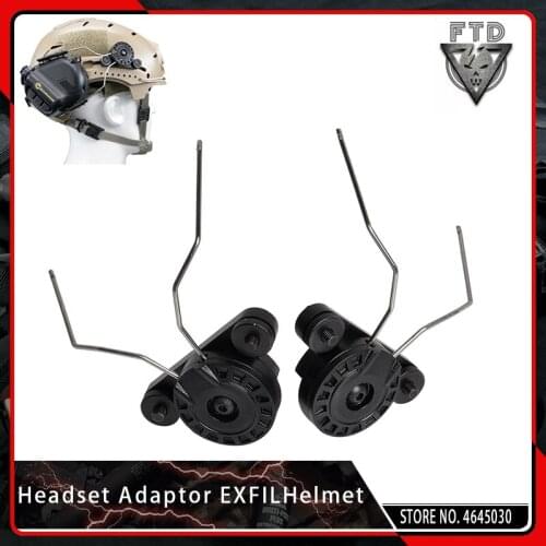 OPSMAN EARMOR Military Headset Adaptor ARC Rail Adapter Helmet Accessories for EXFIL Tactical Helmet