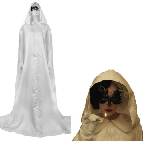 Cruella Cloak Cosplay Costume Halloween Carnival Party Suit