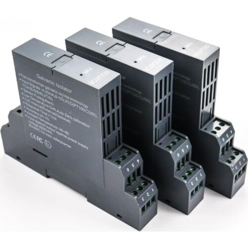 Signal converter signal isolator 4-20ma 1 in 2 out signal converter