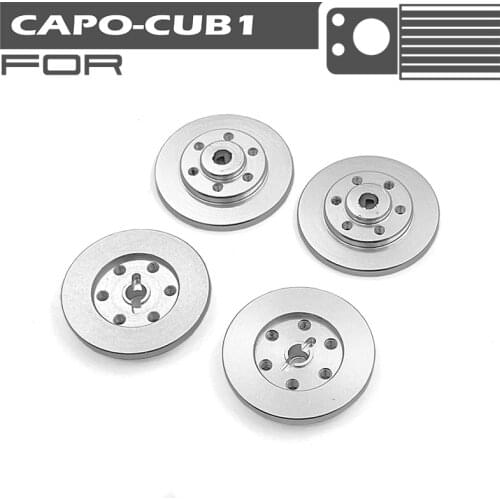 Remote Control Car Part 4Pcs Wheel Adapter For 1:18 CAPO CUB1 Toy Car Match RC4WD Z-W0229